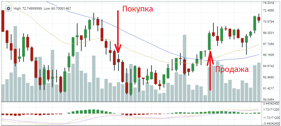 Пример работа бота